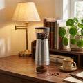 Portable cordless electric coffee grinder